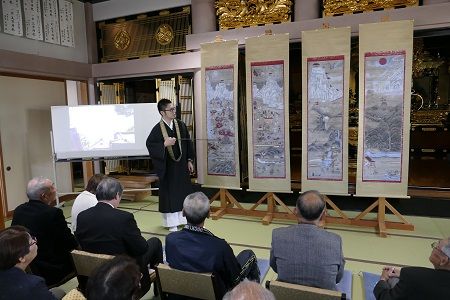 大徳寺住職の絵解き