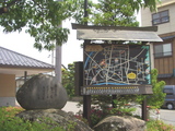 駅前一茶句碑