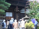 西方寺前説明