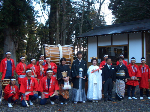 戸隠神社中社で 神前結婚式 に参列 小林玲子の善光寺表参道日記