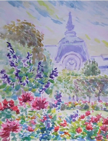 水彩画家・長尾周二109182