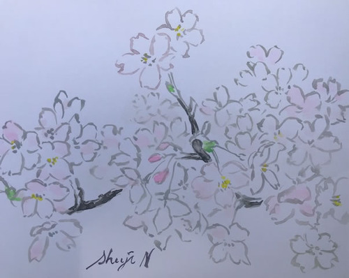 水彩画家･長尾周二１８０３３１１