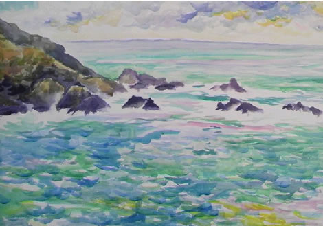 水彩画家・長尾周二130212