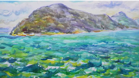 水彩画家・長尾周二作品写真２０１２１２２６