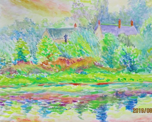 水彩画家・長尾周二１９０８２２１