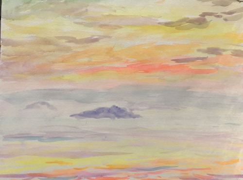 水彩画家・長尾周二１８１１０５２