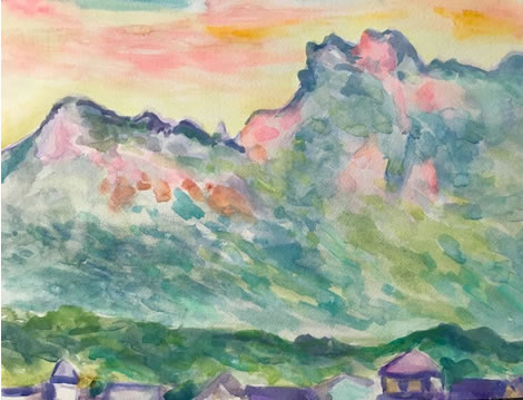 水彩画家・長尾周二1805262