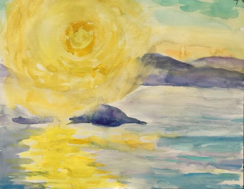 水彩画家・長尾周二１８１１１５２