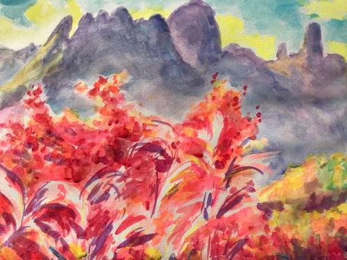 水彩画家・長尾１周二１９１１２１１