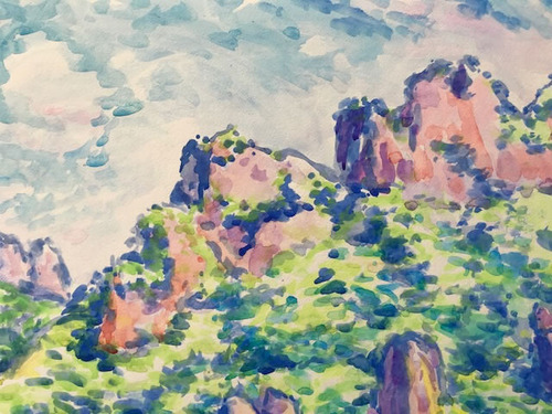 水彩画家・長尾周二180527