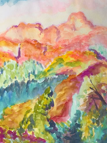 水彩画家・長尾１周二１９１１１５３