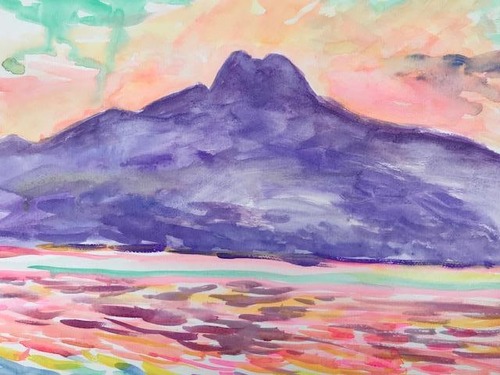 水彩画家・長尾周二1901152