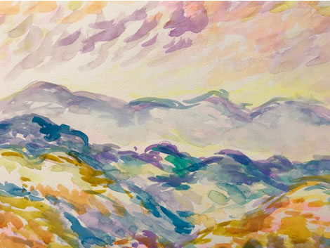 水彩画家･長尾周二１８０３２４２