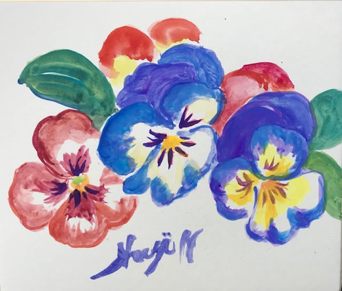 水彩画家・長尾１周二１９１１２０４