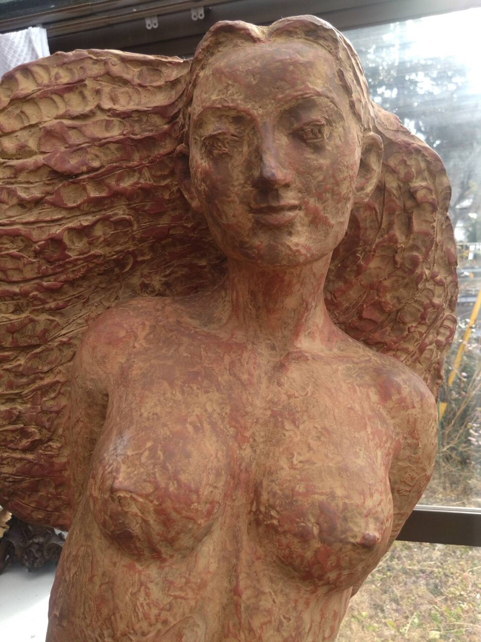 私達の美術館には様座な彫刻が集って居ます。 : 水彩画家・長尾周二