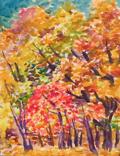 水彩画家・長尾周二１８１１０５１