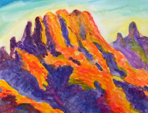 水彩画家・長尾１周二１９１１１４２