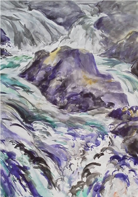 水彩画家・長尾周二131129