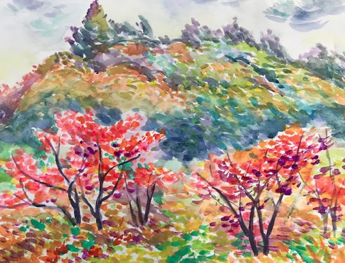 水彩画家・長尾１周二１９１０２１２