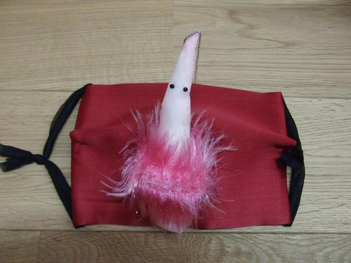 佐藤ひろみ先生アートマスク作品