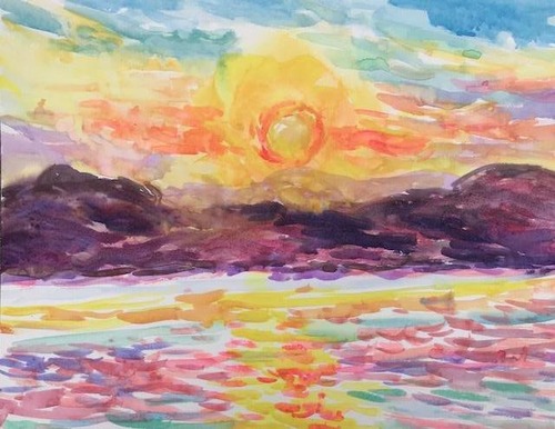 水彩画家・長尾周二1901151