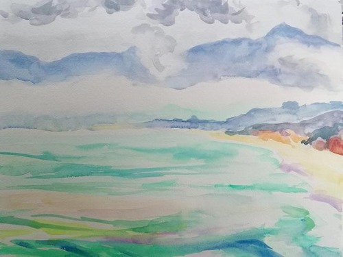 水彩画家･長尾周二１８０１０９１