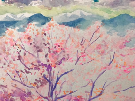 水彩画家･長尾周二１８０３２３２