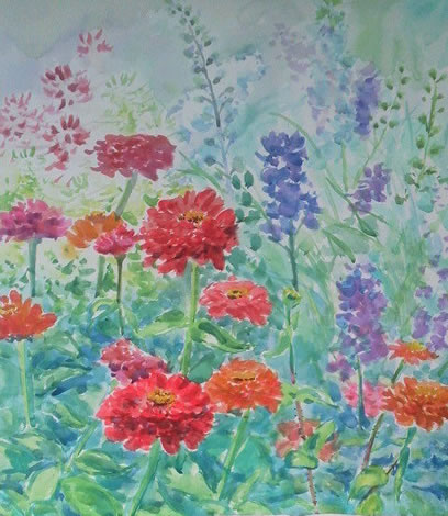 水彩画家・長尾周二140730
