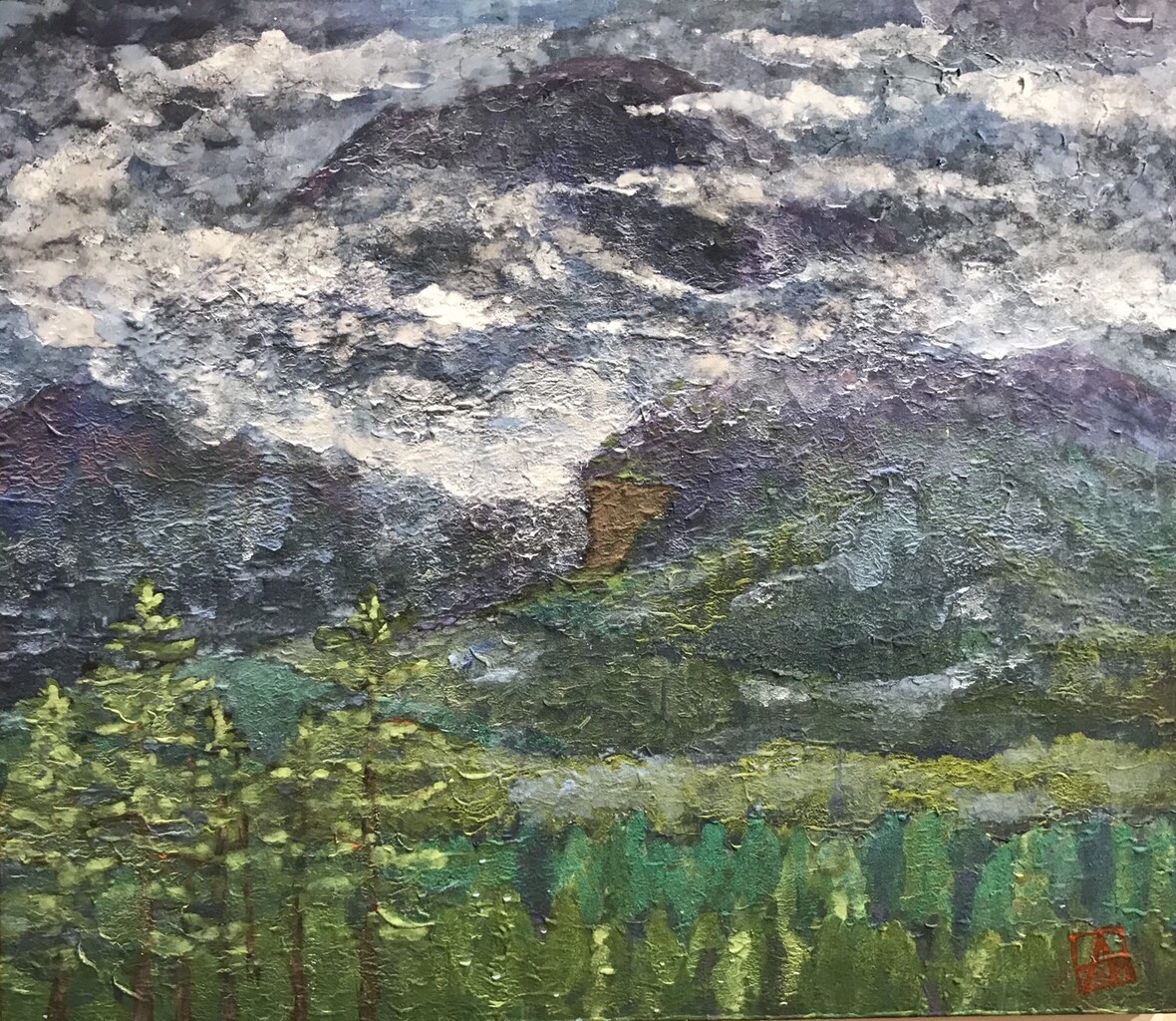 軽井澤絵画倶楽部作品展を拝見しました。 : 水彩画家・長尾周二