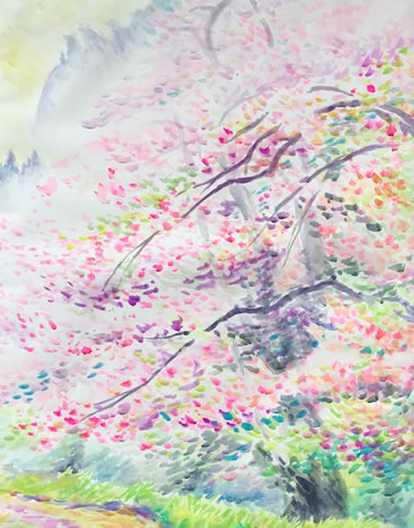 水彩画家・長尾周二２００４２１２