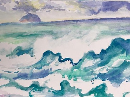 水彩画家･長尾周二１８０１０７２