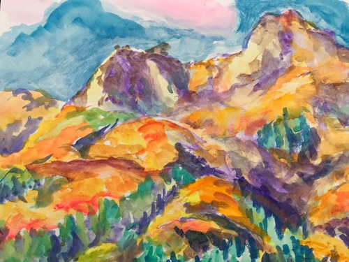 水彩画家・長尾１周二１９１１２８２