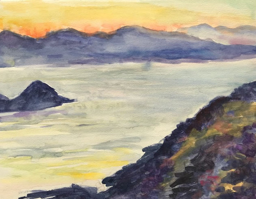 水彩画家・長尾周二１８１１１５１