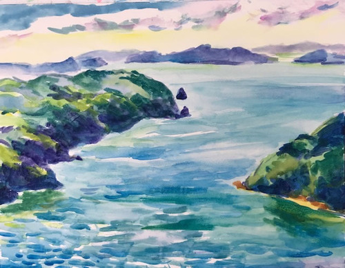 水彩画家・長尾周二１８１１１７２