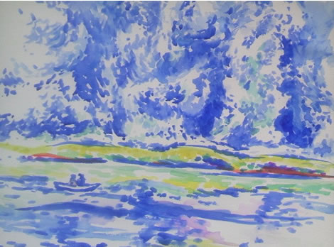 水彩画家･長尾周二１７０８１７１