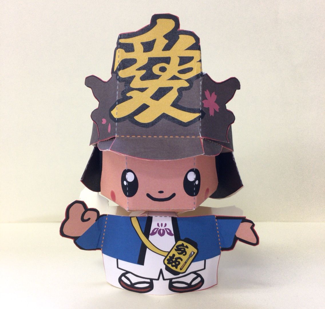 長岡11地域の ゆるキャラ が我が家に大集結 長岡市の公式hpでダウンロードできる ゆるキャラのペーパークラフト 作ってみた ながおか通信