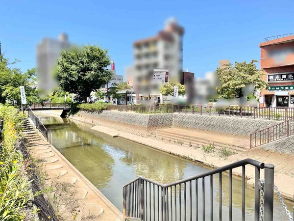 柿川灯籠流し
