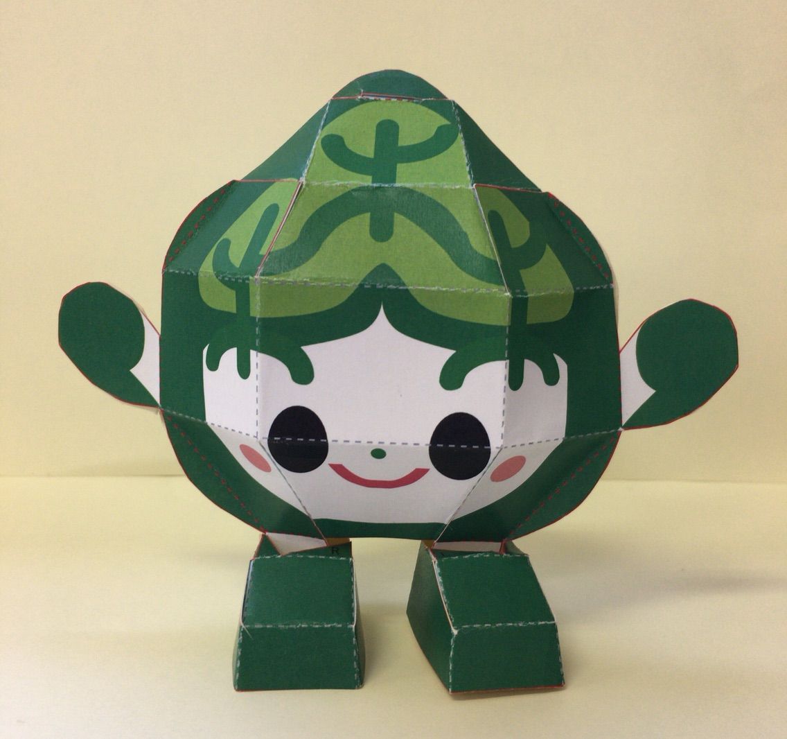 長岡11地域の ゆるキャラ が我が家に大集結 長岡市の公式hpでダウンロードできる ゆるキャラのペーパークラフト 作ってみた ながおか通信