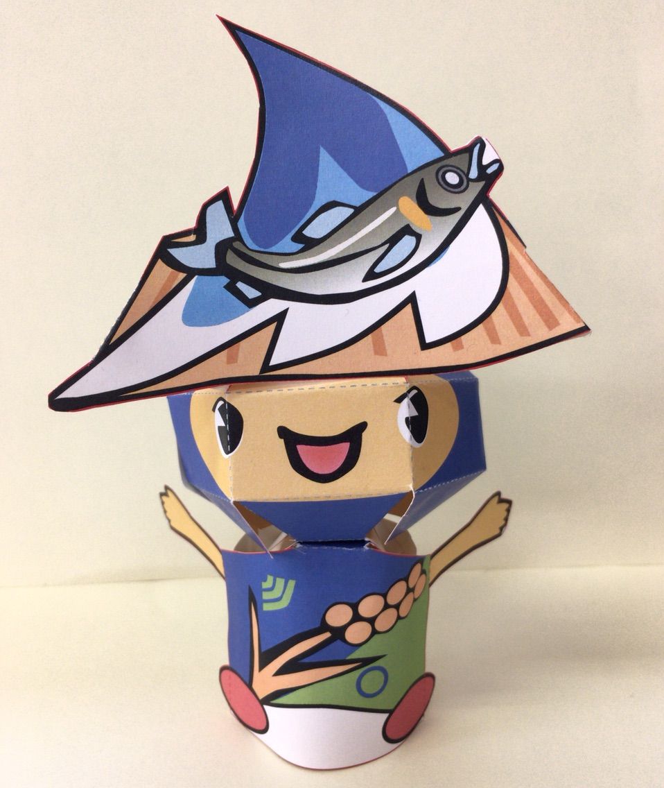 長岡11地域の ゆるキャラ が我が家に大集結 長岡市の公式hpでダウンロードできる ゆるキャラのペーパークラフト 作ってみた ながおか通信