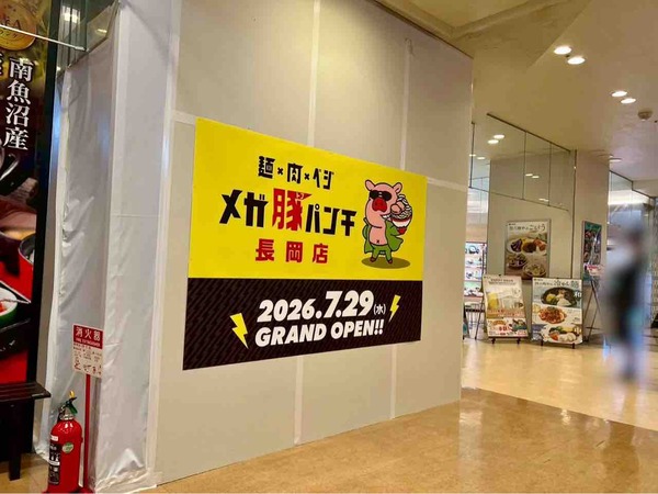 メガ豚パンチ CoCoLo長岡店