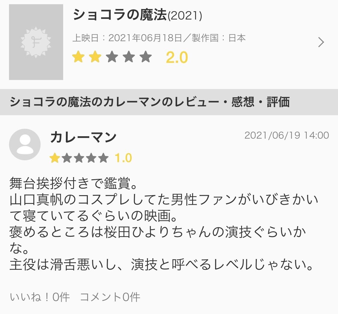 ドラマ化はあり得そうだけど若手有望株に交替じゃないか 速報 山口真帆さん主演映画 ショコラの魔法 本日公開 大ヒット上映中 新潟抜き書き急行48号 ドラマ化はあり得そうだけど若手有望株に交替じゃないか 速報 山口真帆さん主演映画 ショコラの魔法 本日公開 大ヒット上映中 新潟抜き書き急行48号
