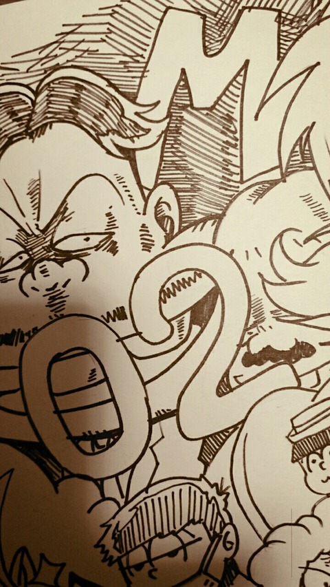 ポスターかきかき