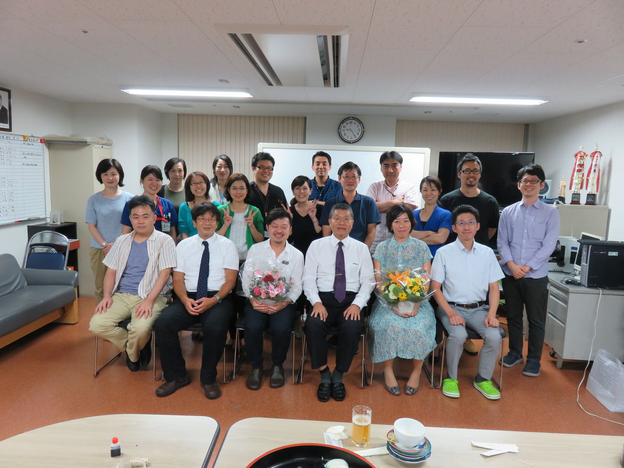 妹尾先生 築山先生の卒業式が行われました 長崎大学産婦人科のブログ