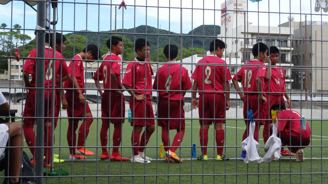 8月10日 全国高等学校サッカー選手権長崎県大会 長崎地区予選 長崎南高サッカー部58回生 8月10日 全国高等学校サッカー選手権長崎県大会 長崎地区予選 長崎南高サッカー部58回生