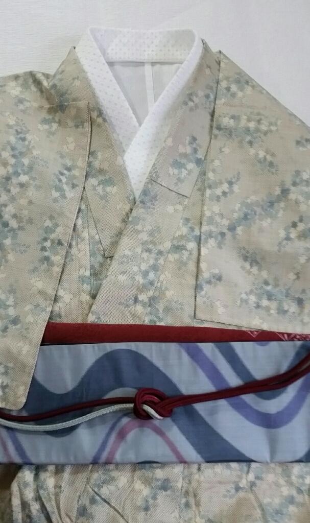 台風接近 着物でも運転します アラフィフ世代の着物学