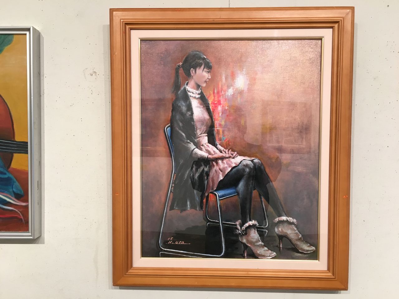 アート24絵画作品展 西健吉絵画教室「アート24」 : 小学生と