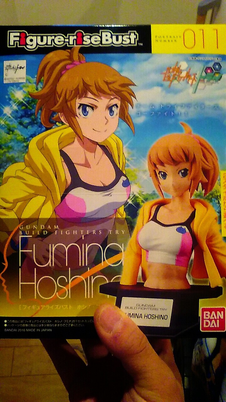 フィギュアrizeバスト 星野フミナレビュー Nagato350のblog ガンプラ製作代行します