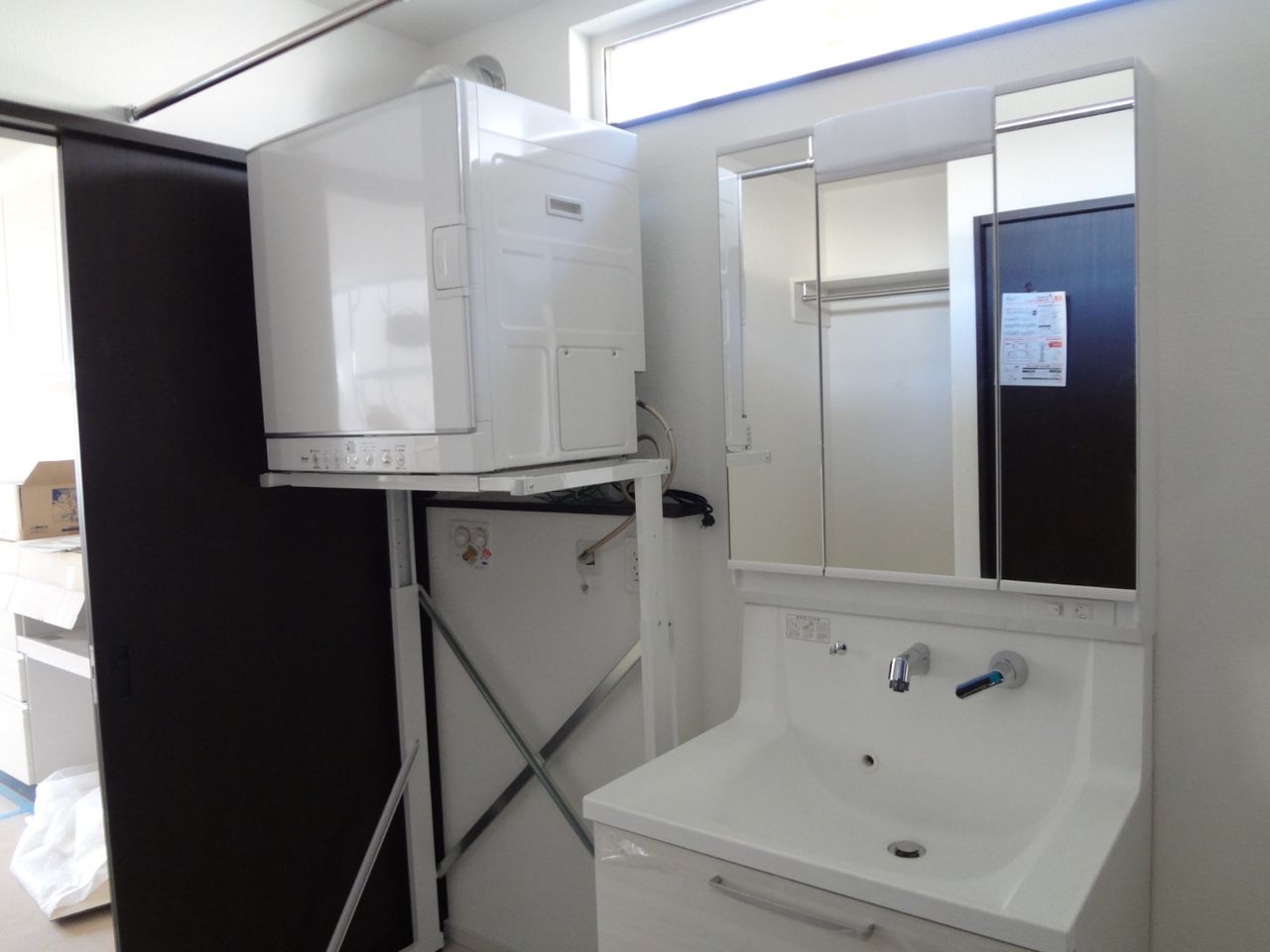 洗面台の鏡掃除にはメガネ拭きが便利 3人子育て奮闘中 家事 育児は楽したい