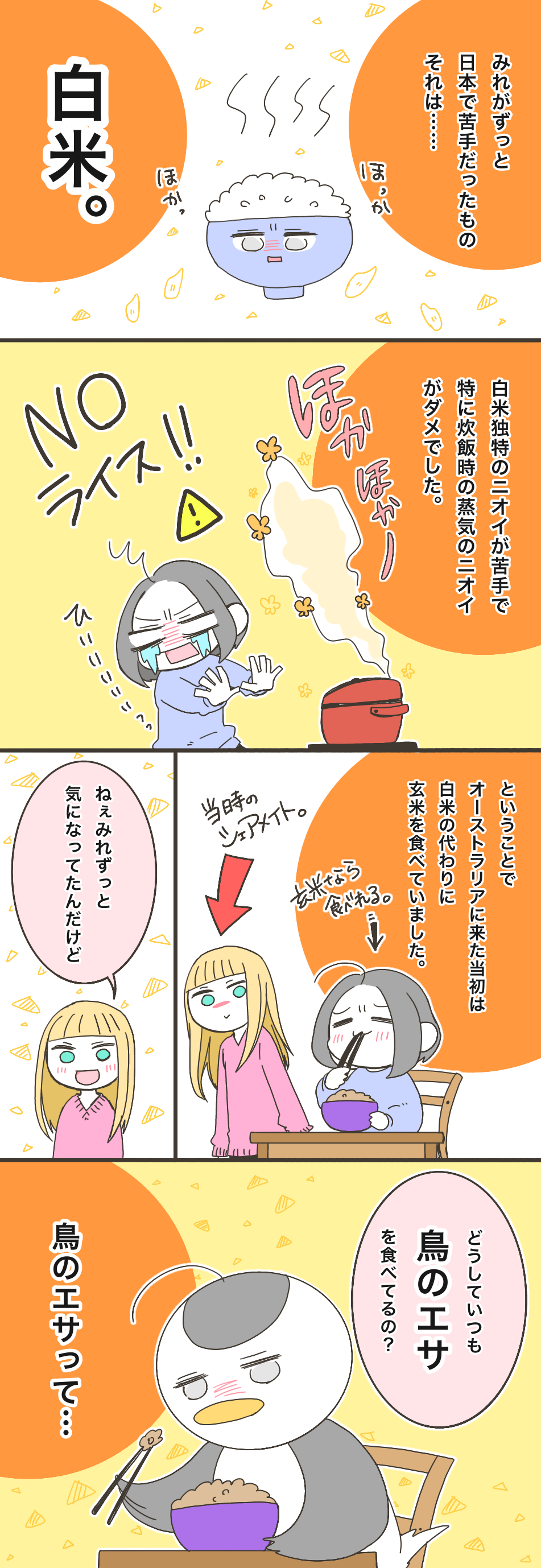 日本人なのに白米が苦手な私がかわりに食べていた食べ物の話 みれはきほん日本にいない Powered By ライブドアブログ