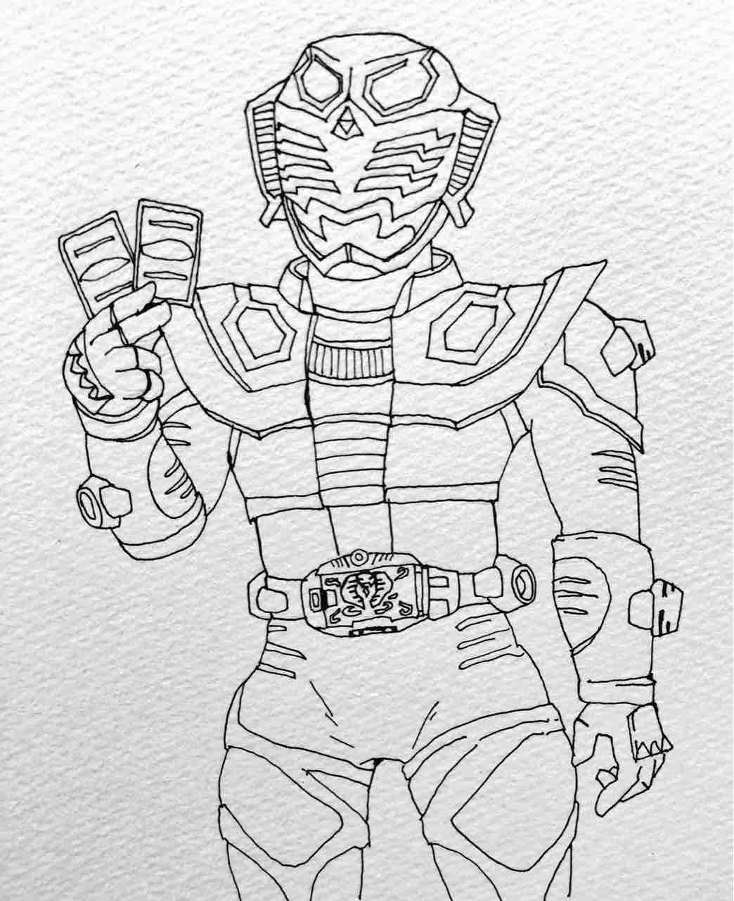 全てのライダー描く 平成ライダーを描いてみた 随時更新 けものまとめ避来矢